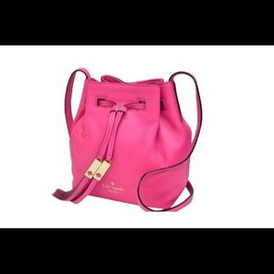 Kate Spade Tiny Cooper Pink Leather Cross Body Bag